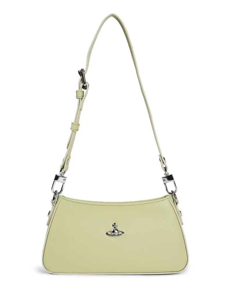 Vivienne Westwood Tasha Shoulder Phone Bag Green