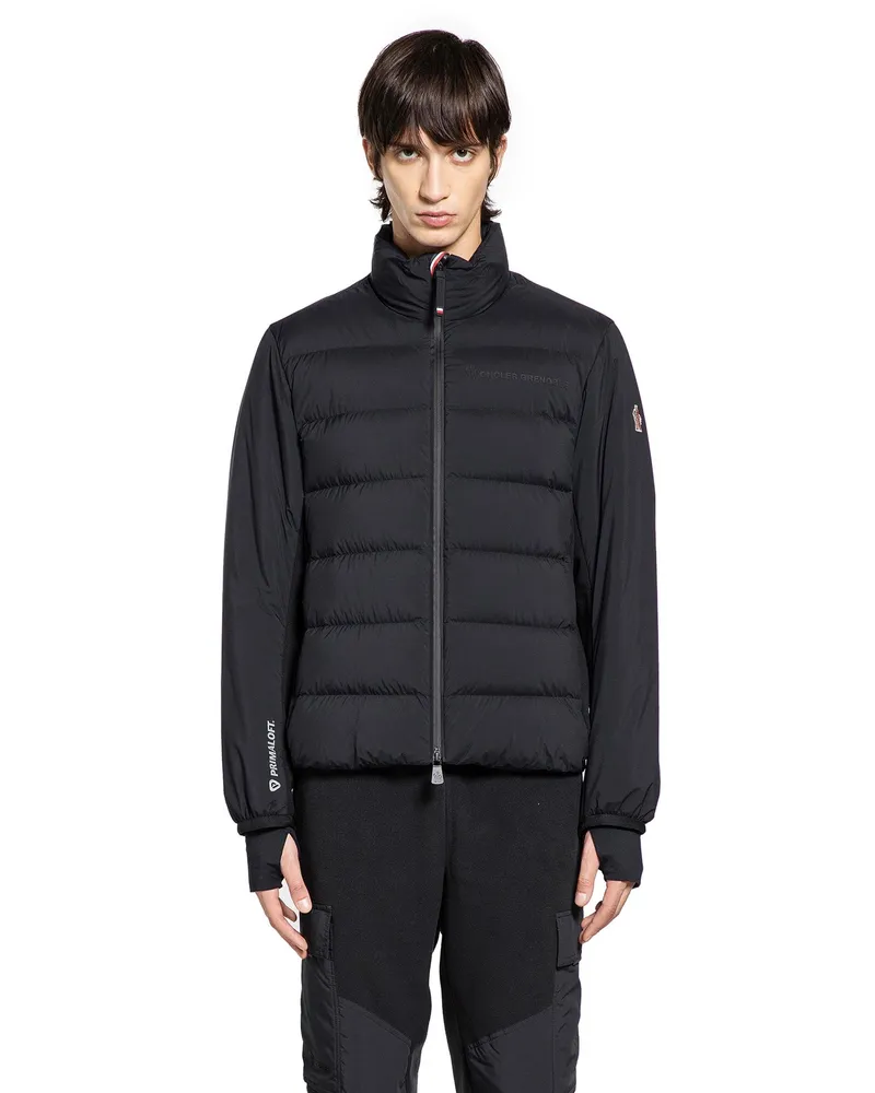 Moncler MAN BLACK VESTS Black