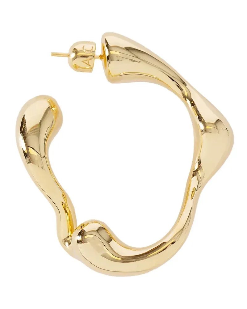 Maria Black Splash Hoop Large earring Gold