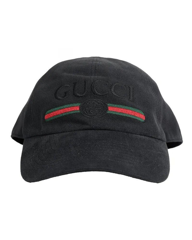 Gucci Cotton Baseball Hat Black