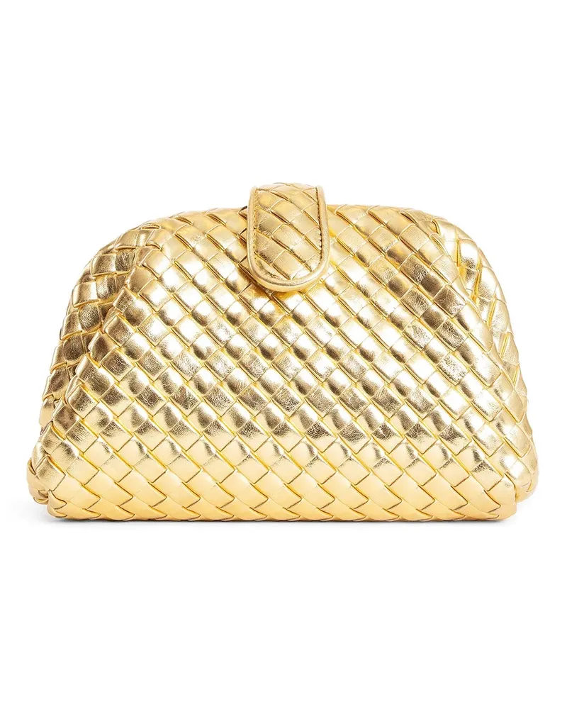 Bottega Veneta WOMAN GOLD CLUTCHES & POUCHES Gold