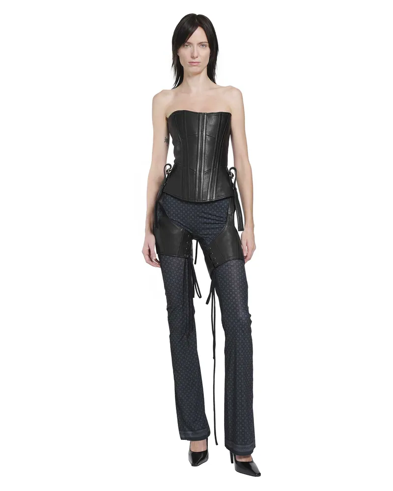Charlotte Knowles Veil Corset Black