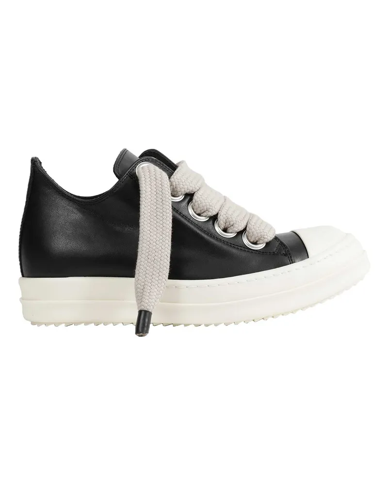 Rick Owens Tower Jumbolace Low Sneaks Black