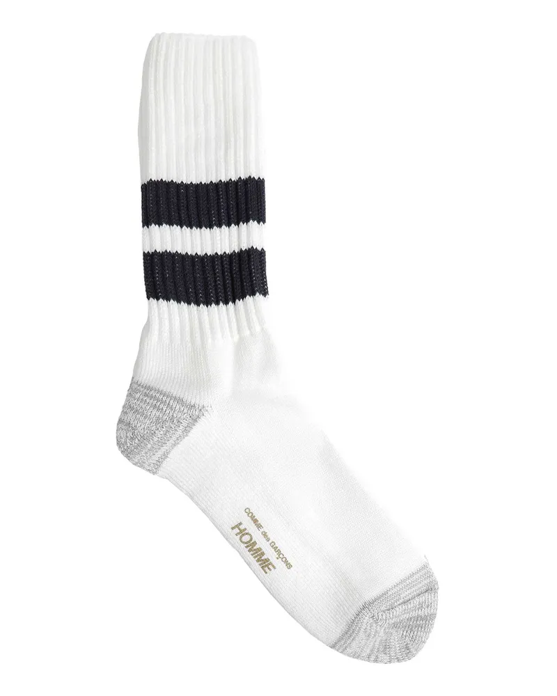 Comme des Garçons Low Gauge Pile Socks White
