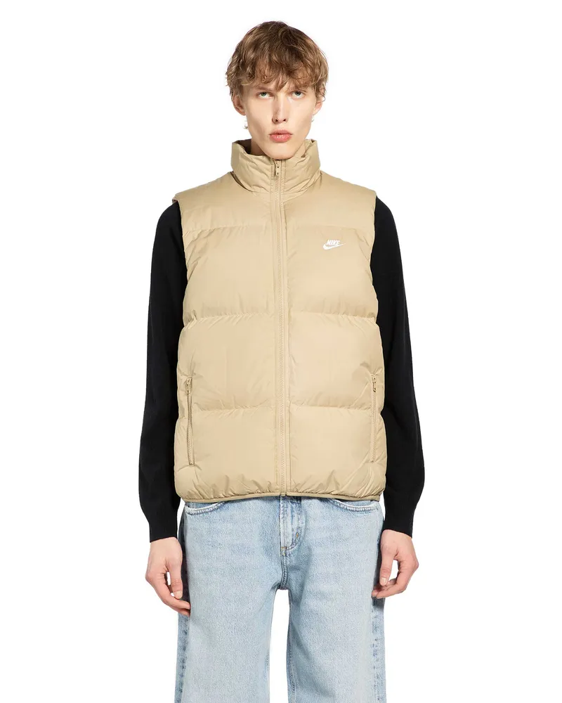 Nike Therma-Fit Down Parachute Vest Beige