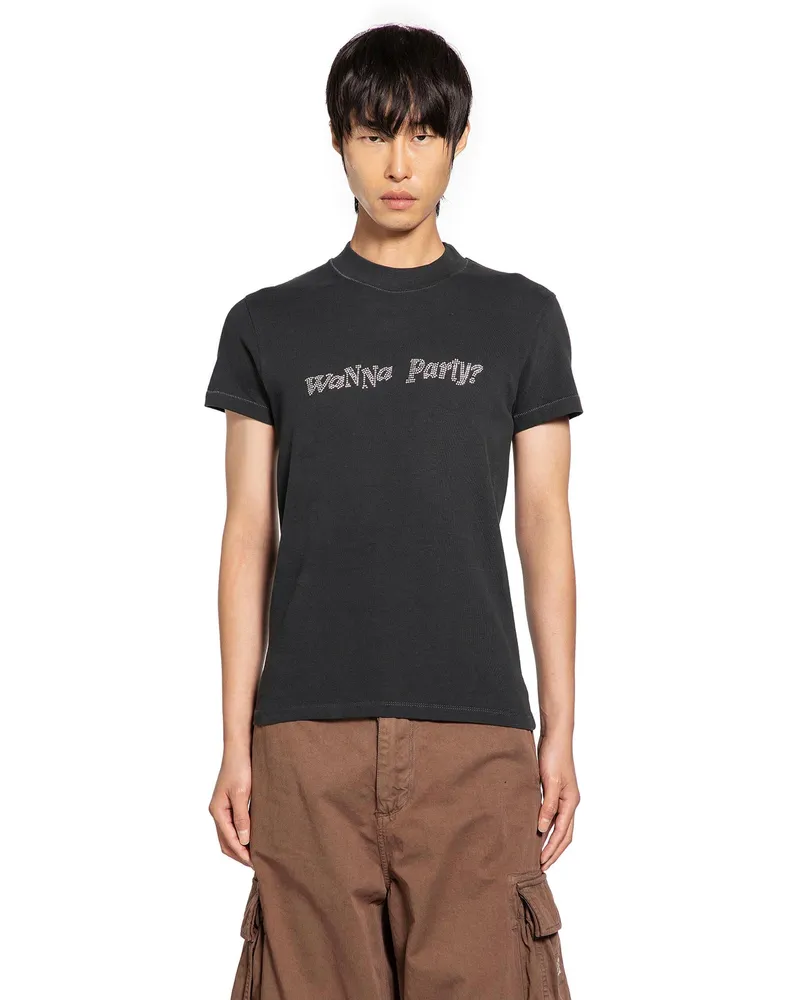 ERL Unisex Wanna Party T-Shirt Black