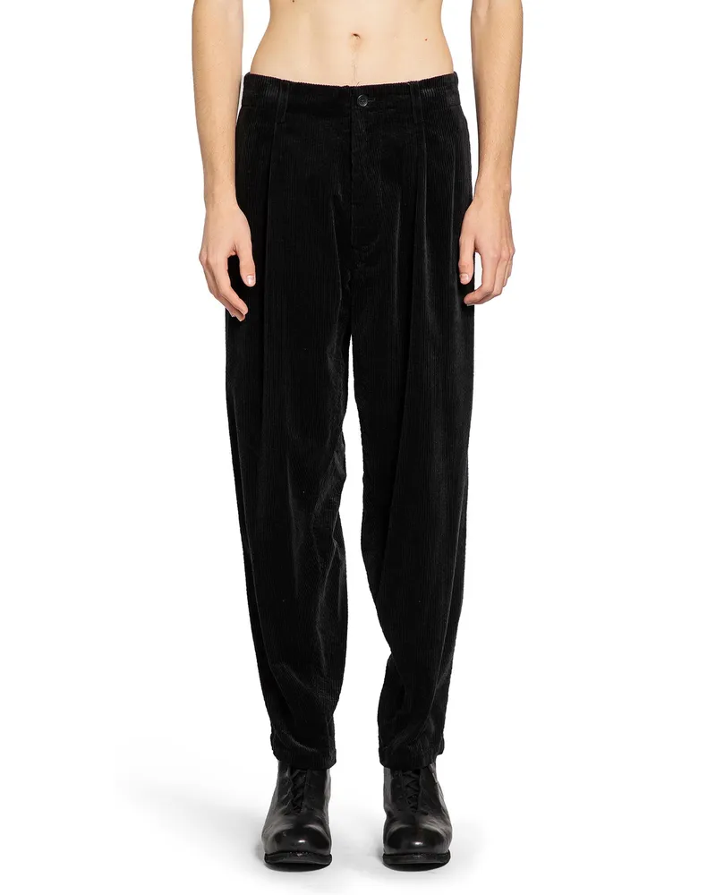 Y-3 Y MAN BLACK TROUSERS Black