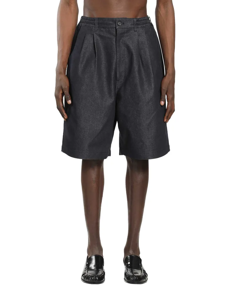 Comme des Garçons Denim Shorts Blue