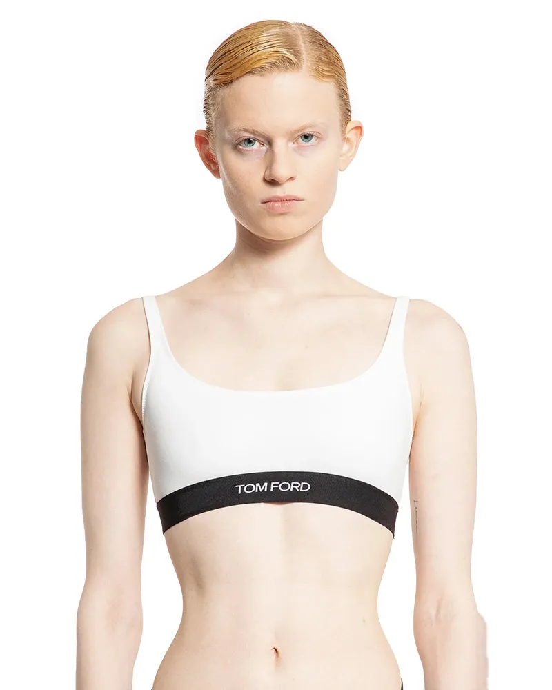 Tom Ford modal signature bra White