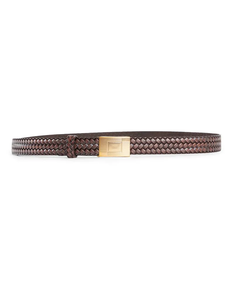 Taiga Takahashi MAN BROWN BELTS Brown