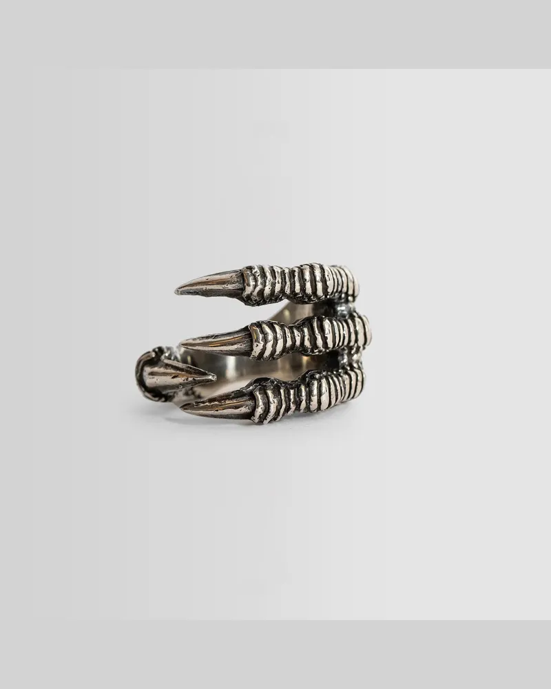 KD2024 Ripped Claw Ring Silver