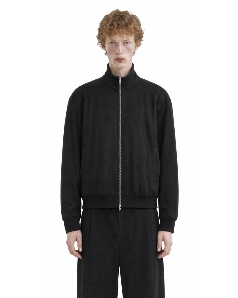 Jil Sander Padded Zip-Up jacket Black