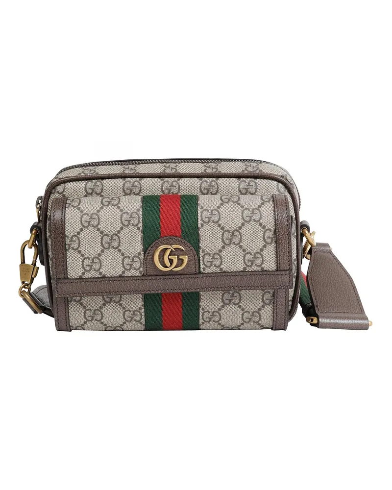 Gucci Ophidia Gg Mini Bag Brown
