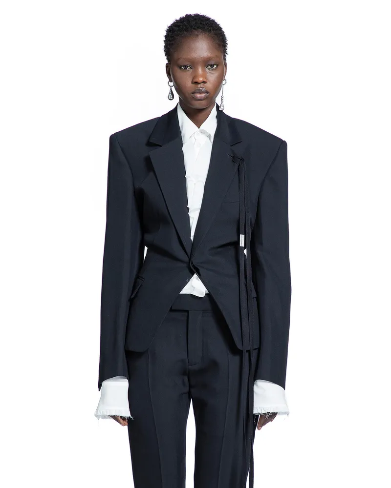 Ann Demeulemeester Jomar Comfort Tailored Blazer Black