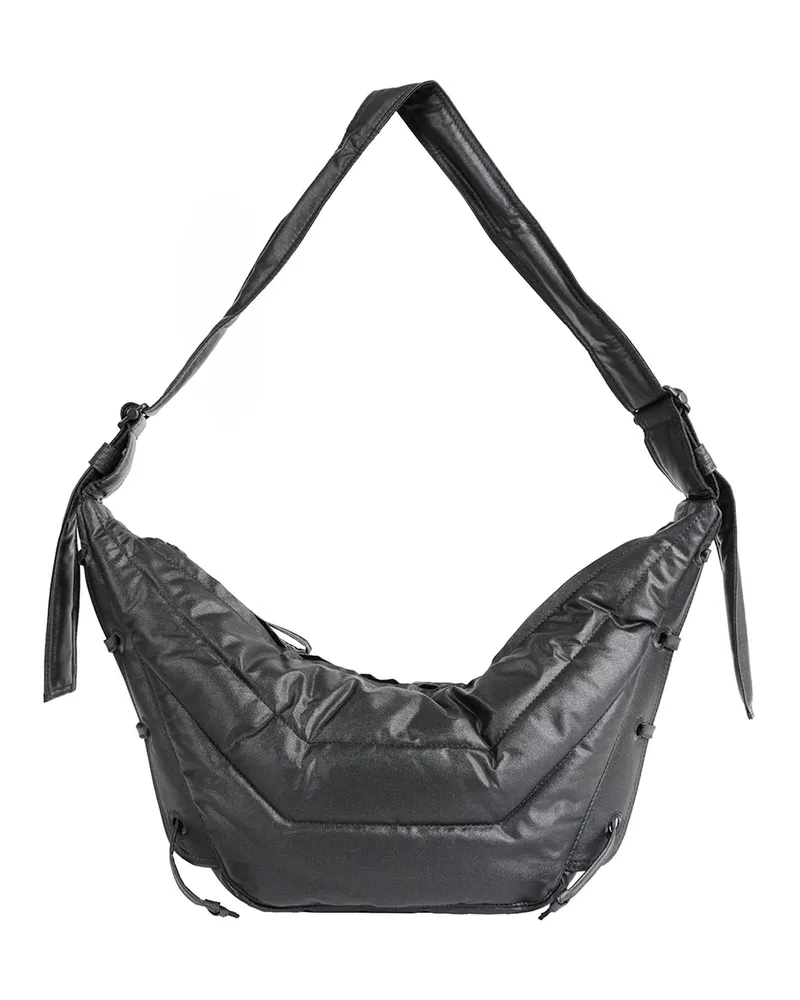 Christophe Lemaire Small Soft Game Bag Black