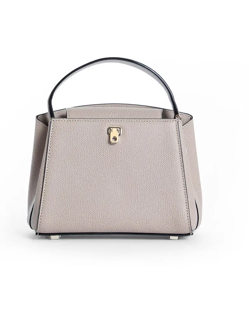 Valextra Brera Micro Crossbody bag Beige