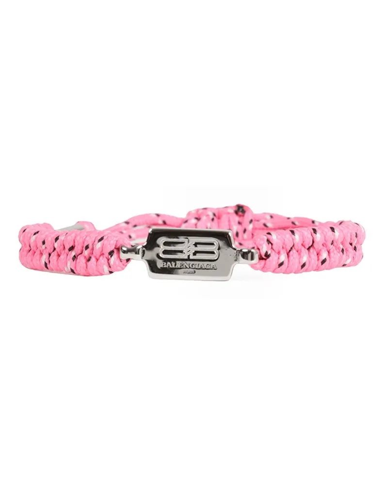 Balenciaga Saint Germain Lace Bracelet Pink
