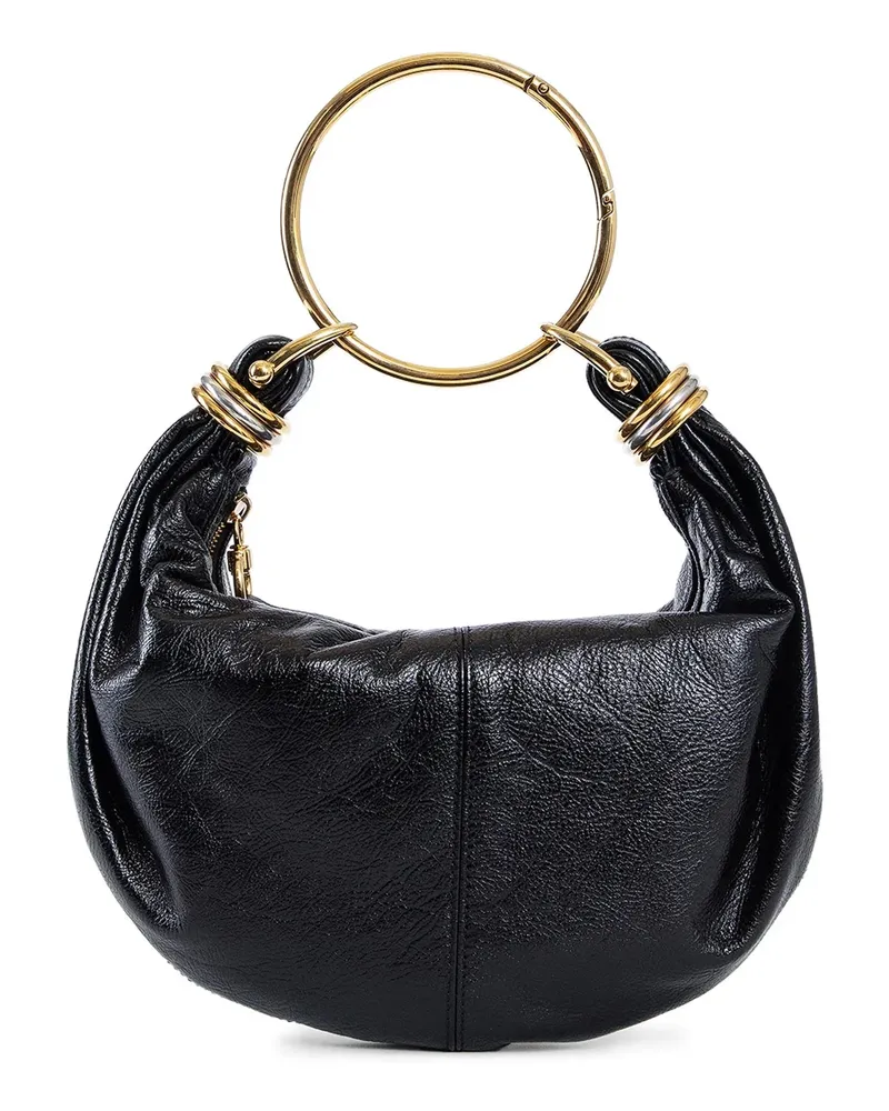 Chloé Small Bracelet Hobo Bag Black