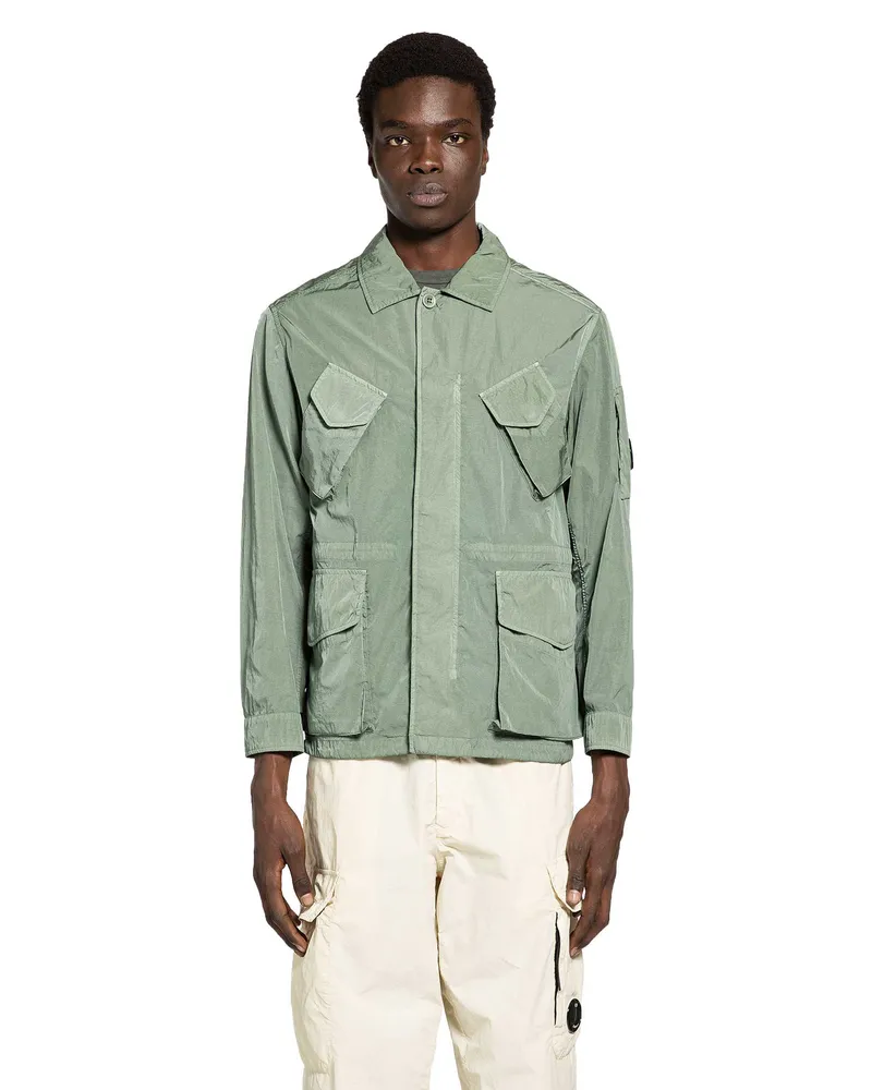 C.P. Company Heavy Chrome-R Lens Jacket Green