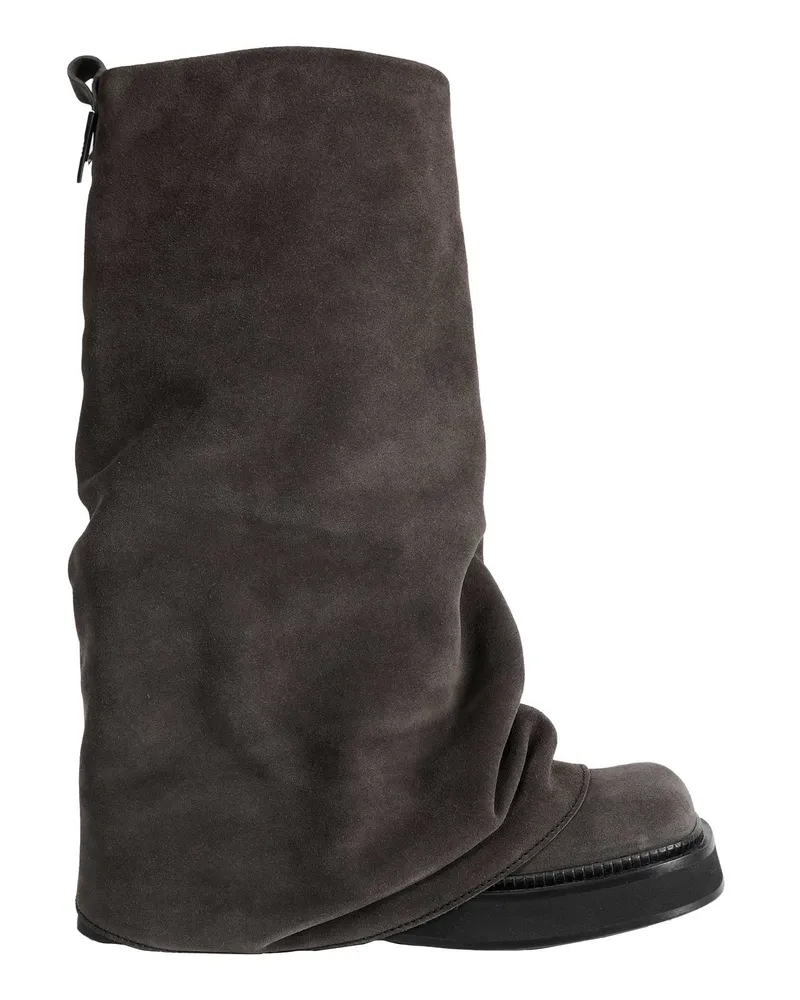ATTICO Robin'' Combat Boots Grey