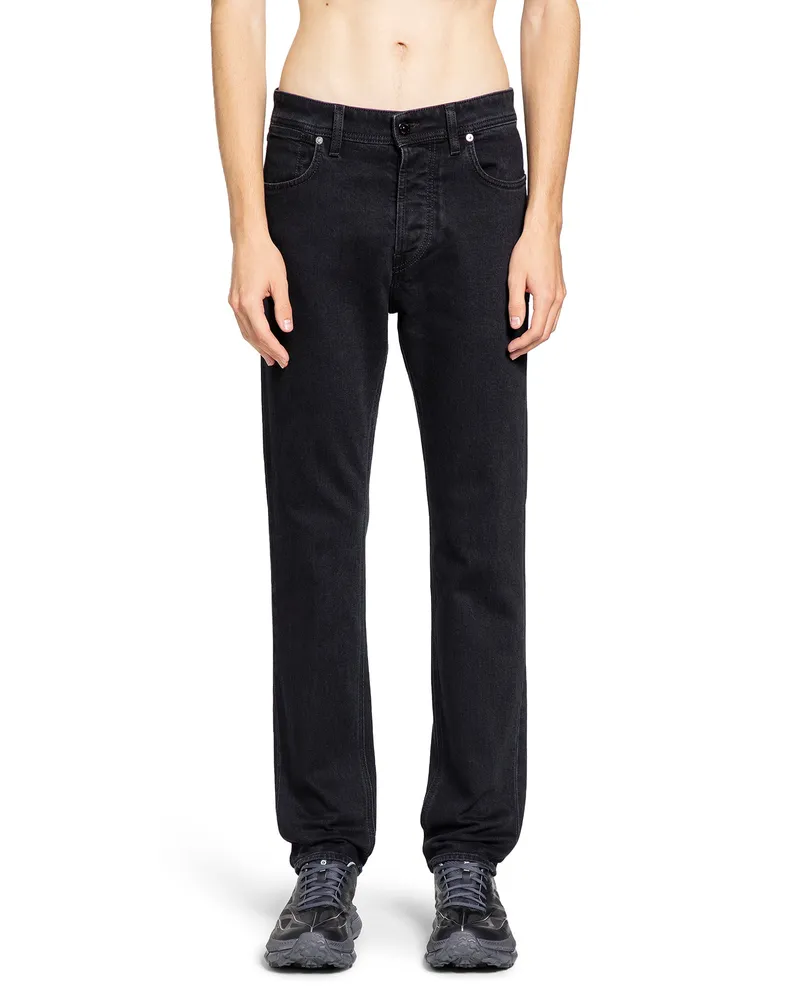 Stone Island MAN BLACK JEANS Black