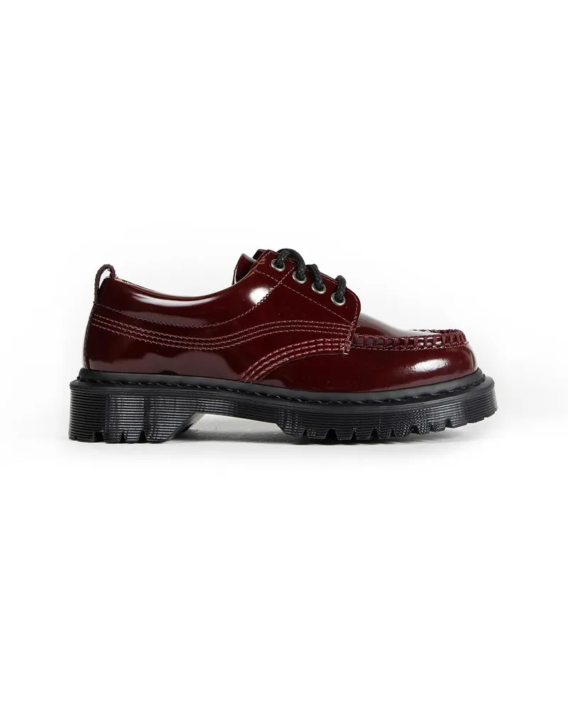 Dr.Martens Lowell Moc Toe Shoes Red