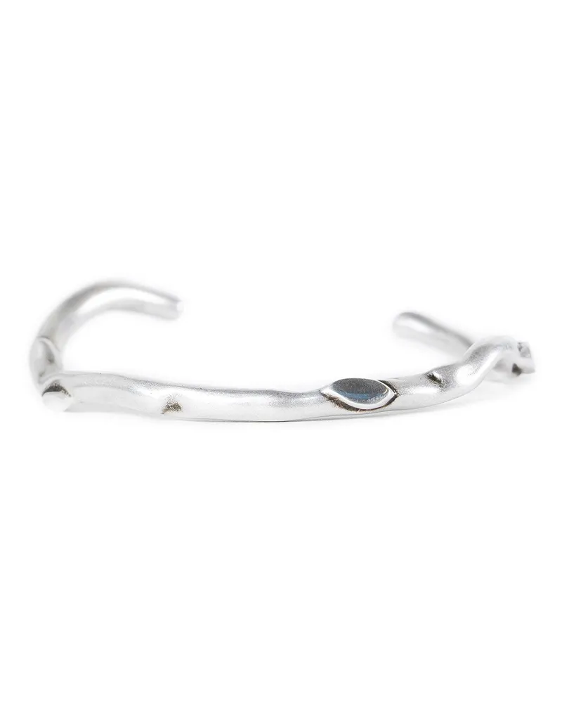 Ann Demeulemeester Alke Futuristic Thorn Bracelet Silver