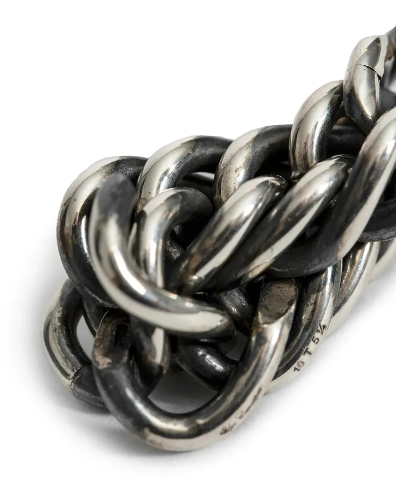 Ugo Cacciatori Chain Ring Silver