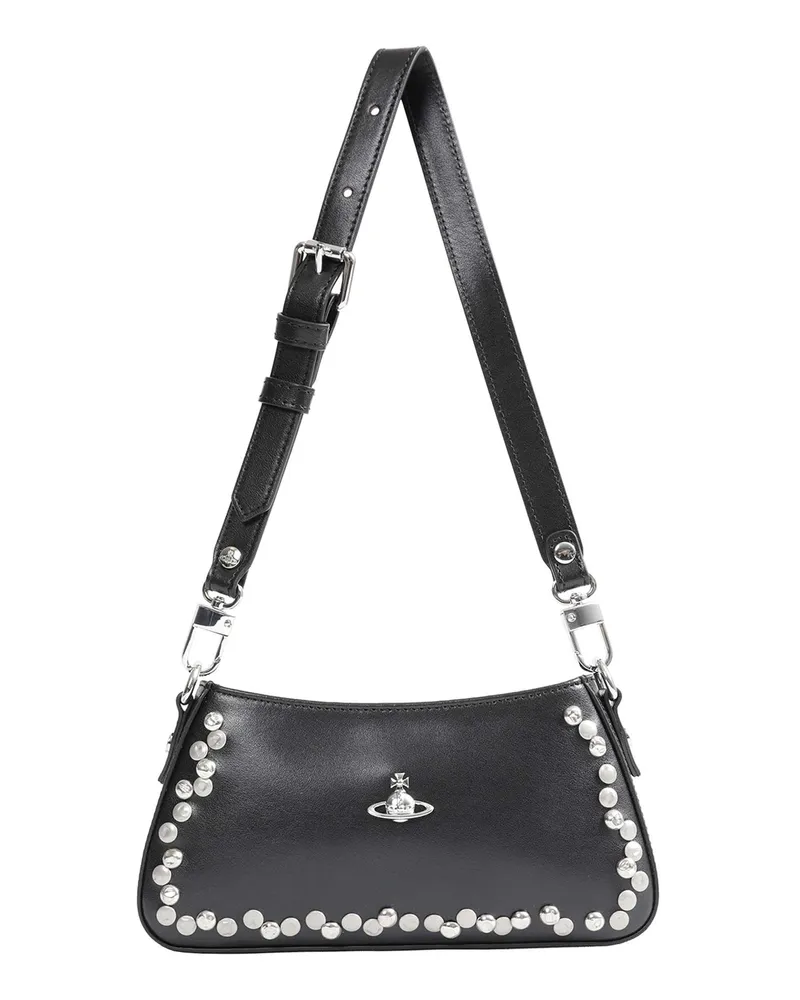 Vivienne Westwood Tasha Shoulder Phone Bag Black