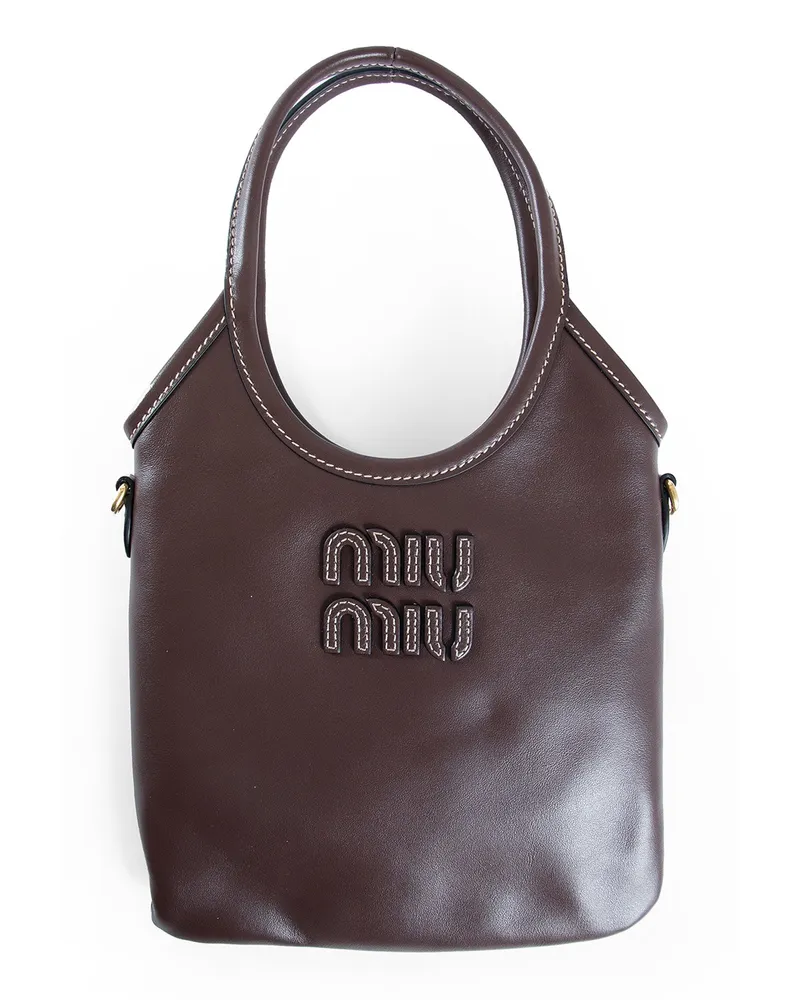 Miu Miu Ivy Leater Mini bag Brown