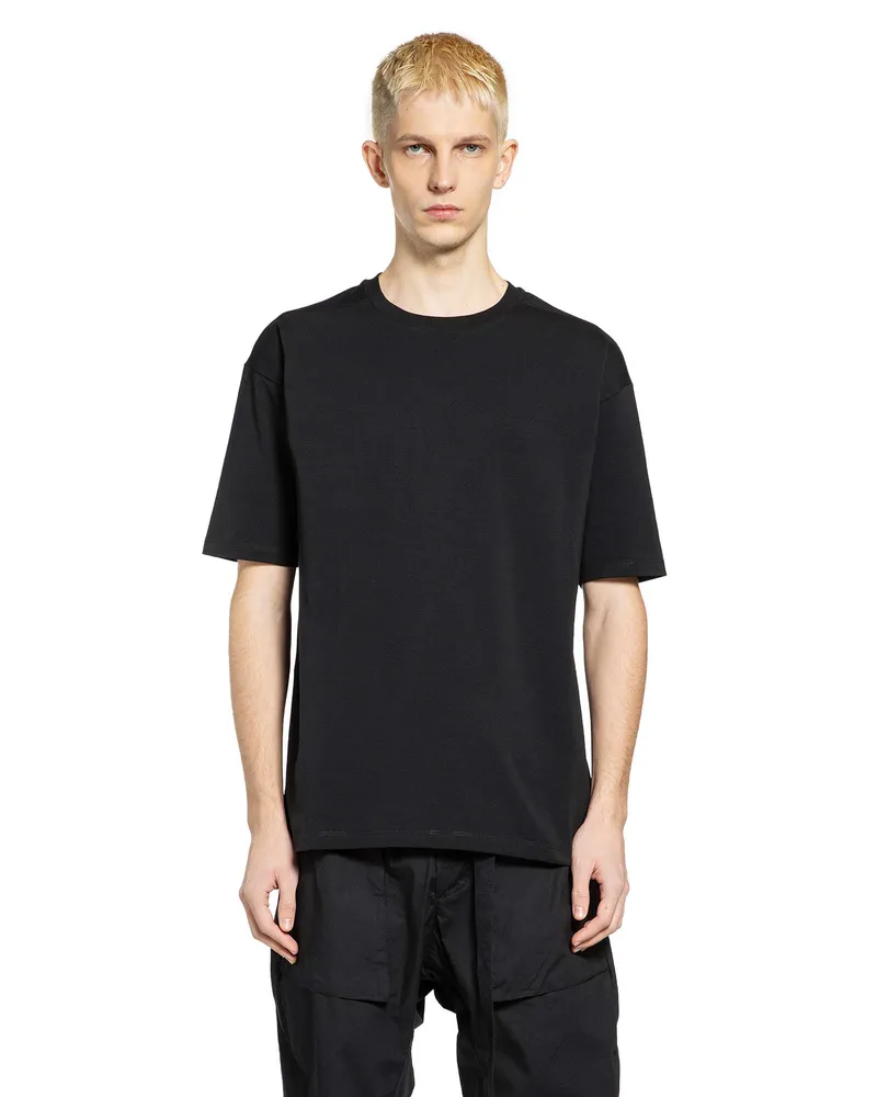 THOM KROM Printed Back T-Shirt Black