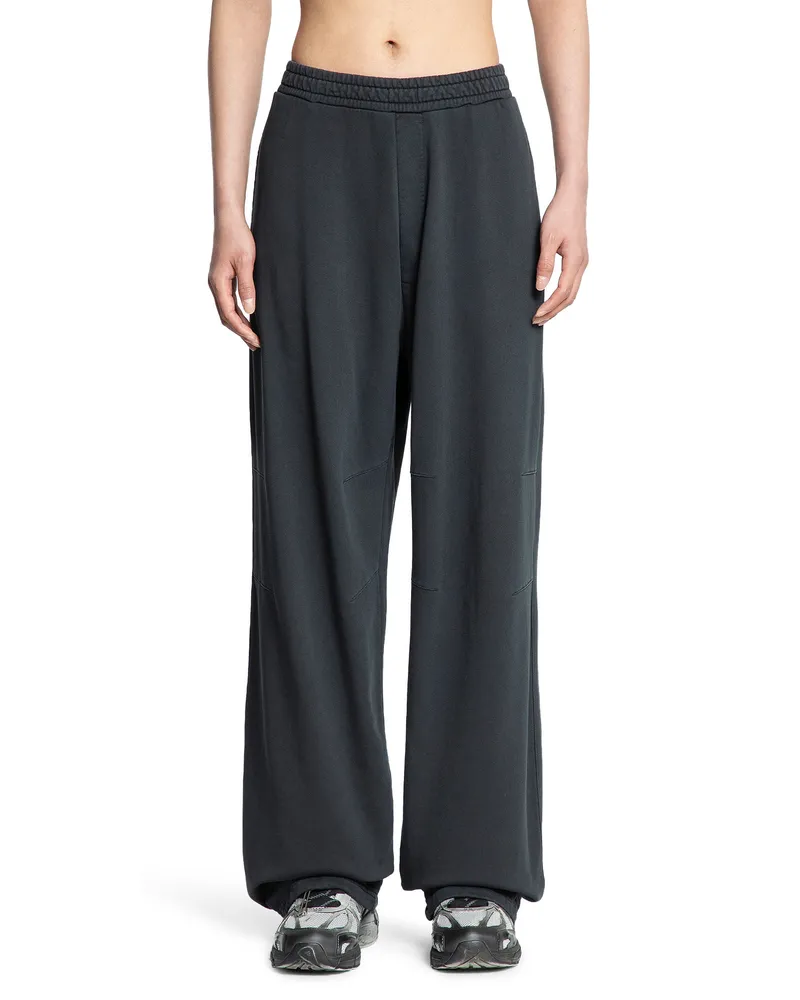 44 LABEL GROUP 44 Cotton Jersey Sweatpants Black