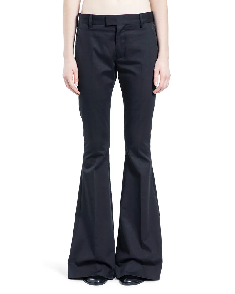 Ann Demeulemeester Adri Bootcut Trousers Black