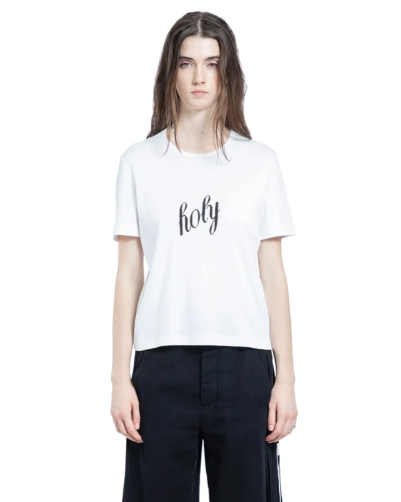 Ann Demeulemeester Fanie Standard Fit T-Shirt White