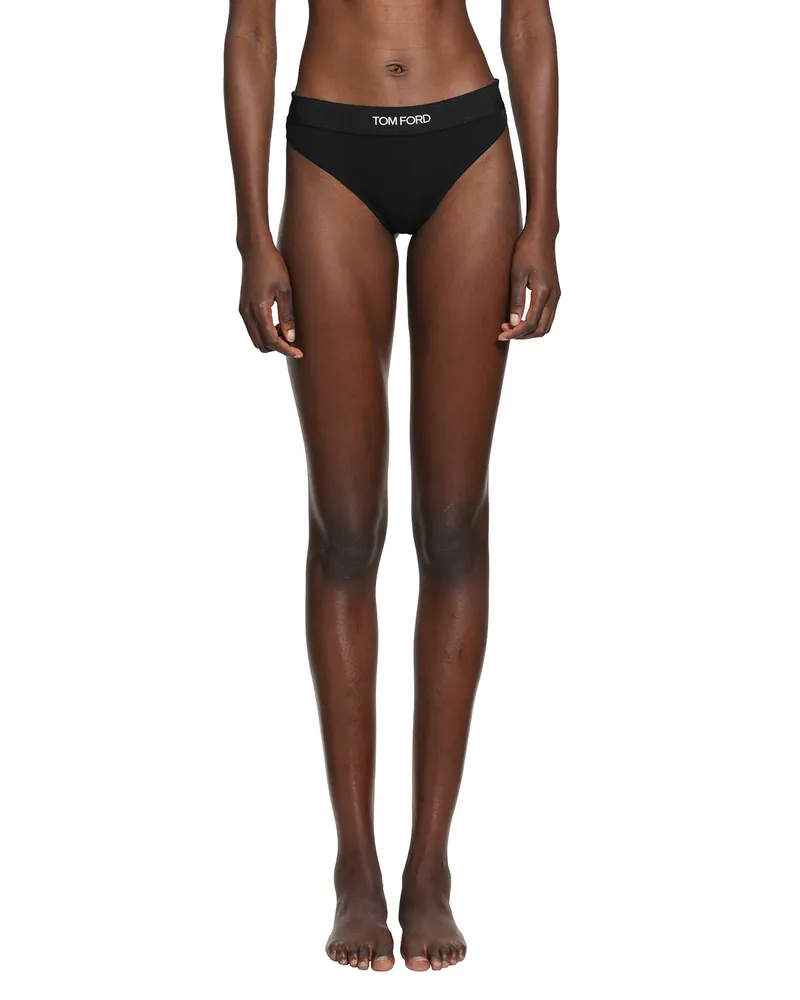 Tom Ford Modal Signature Thong Black
