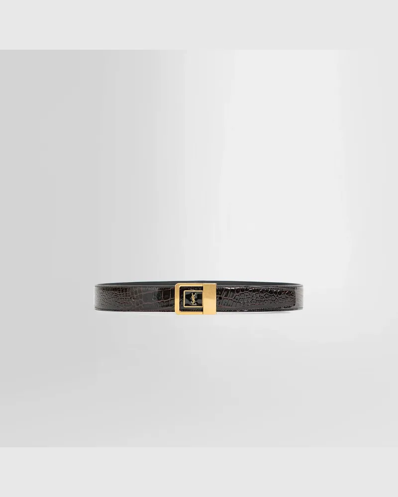 Saint Laurent WOMAN BROWN BELTS Brown