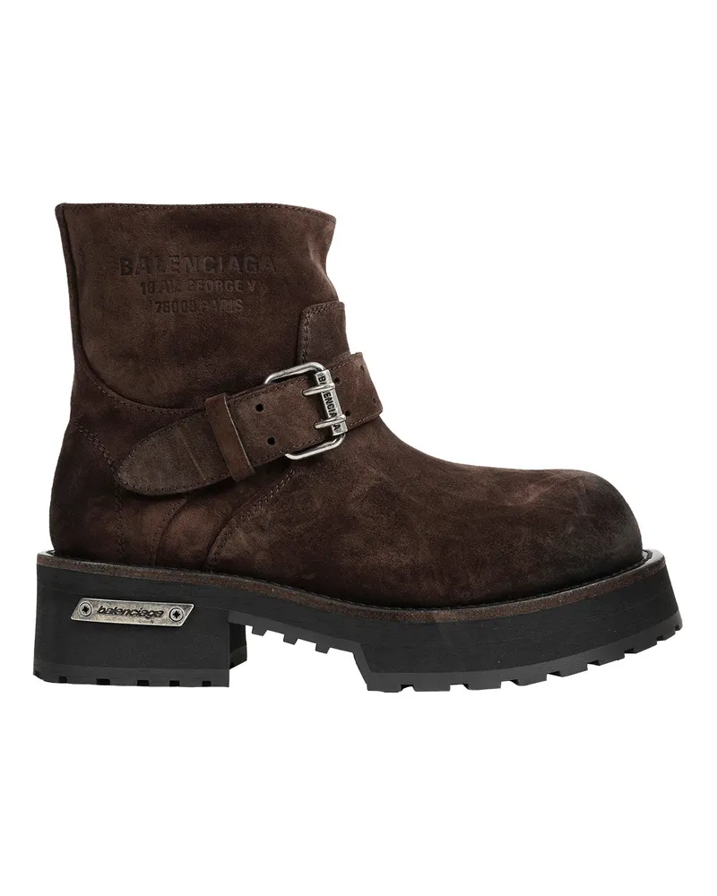 Balenciaga Venom Mini Bootie Brown