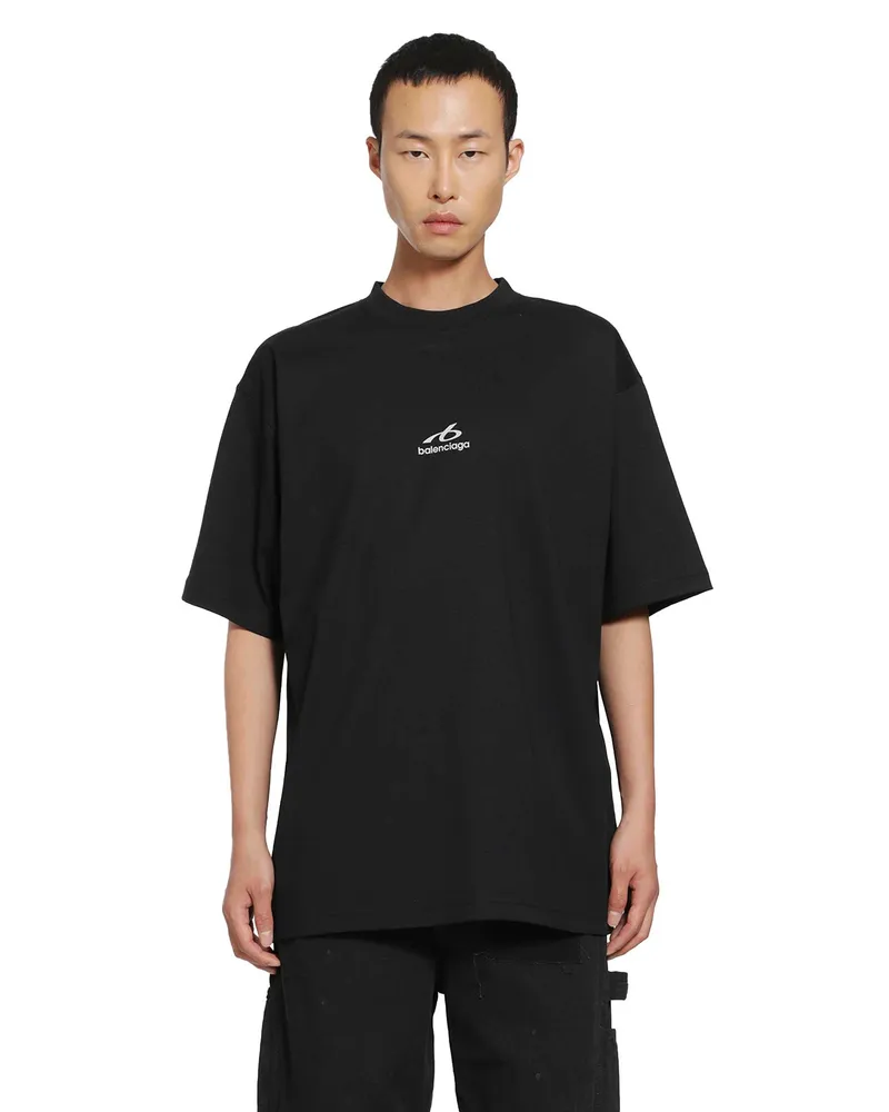 Balenciaga Bodies Medium Fit T-Shirt Black