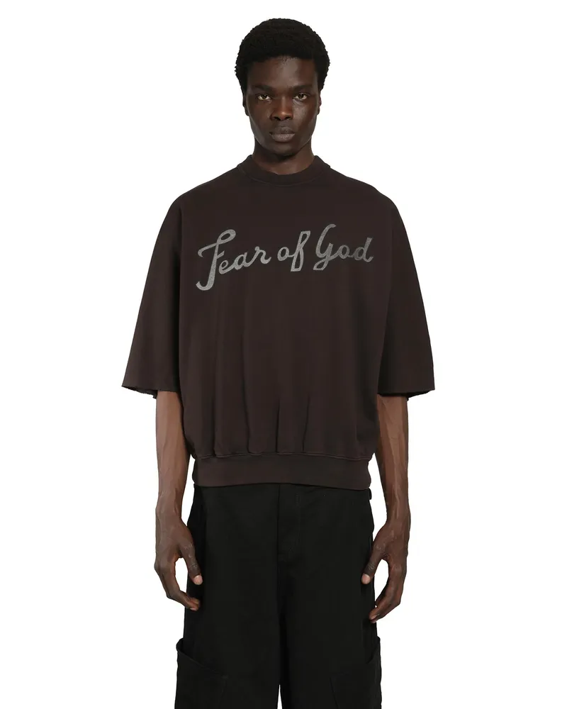 Fear of God 43 Cut Sleeve Sweatshirt Brown