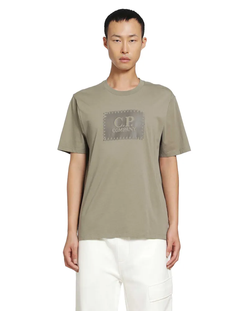 C.P. Company 30/1 Short Sleeve T-shirt Beige