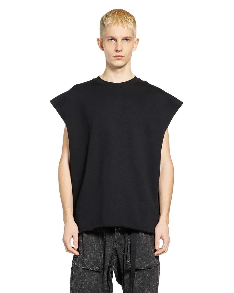 THOM KROM Spray Midweight Jersey T-Shirt Black