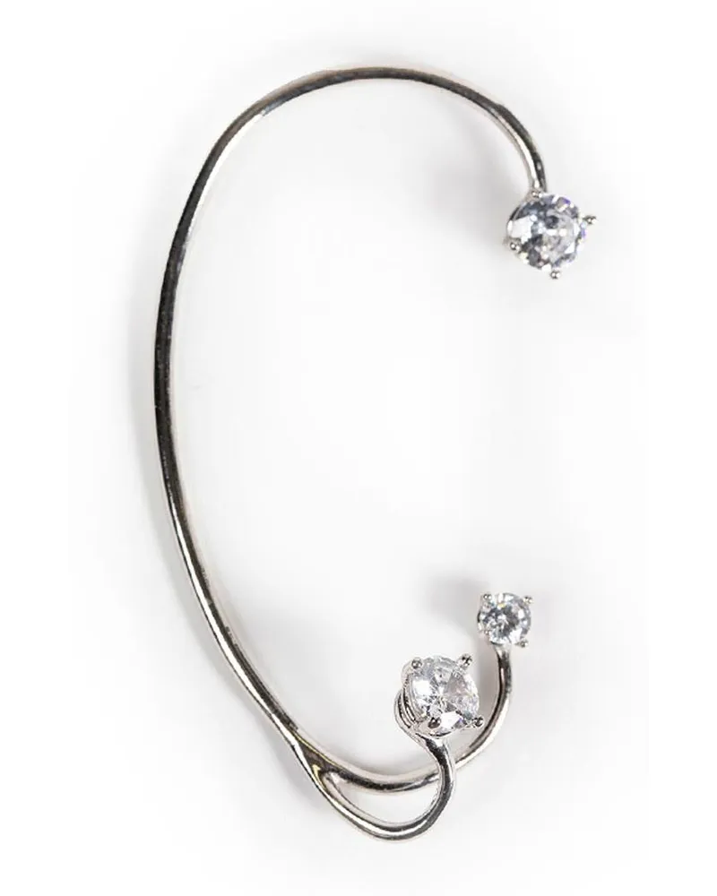 PANCONESI Three Point Ear Cuff Silver