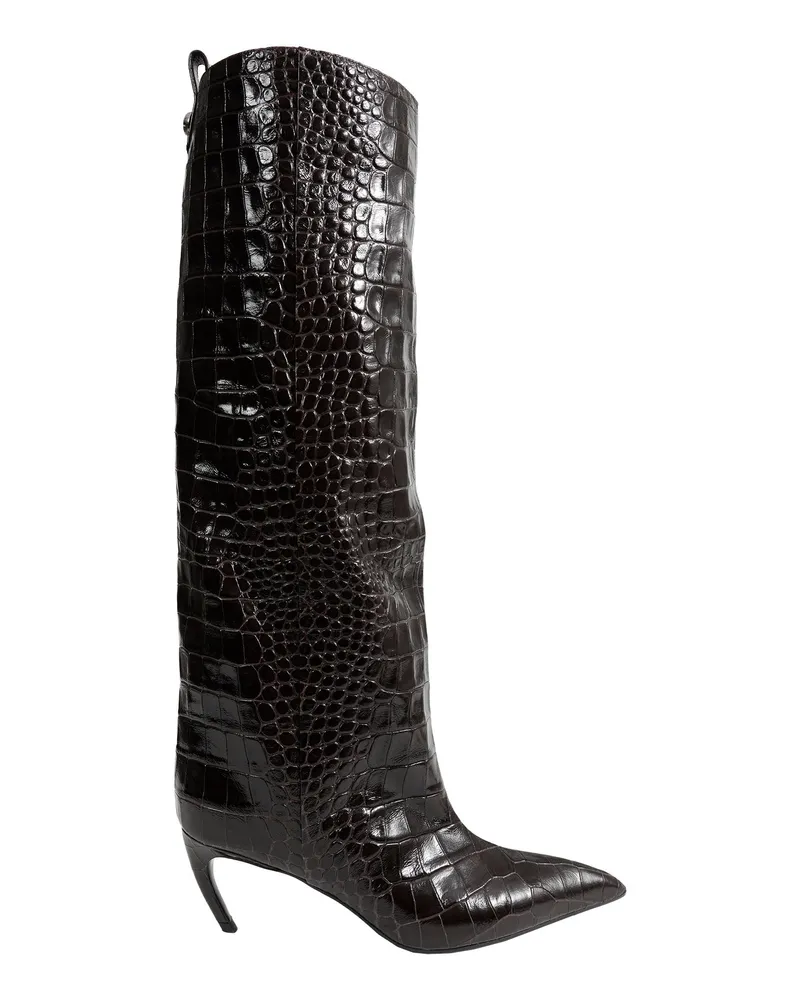 ATTICO Lea Boots Brown
