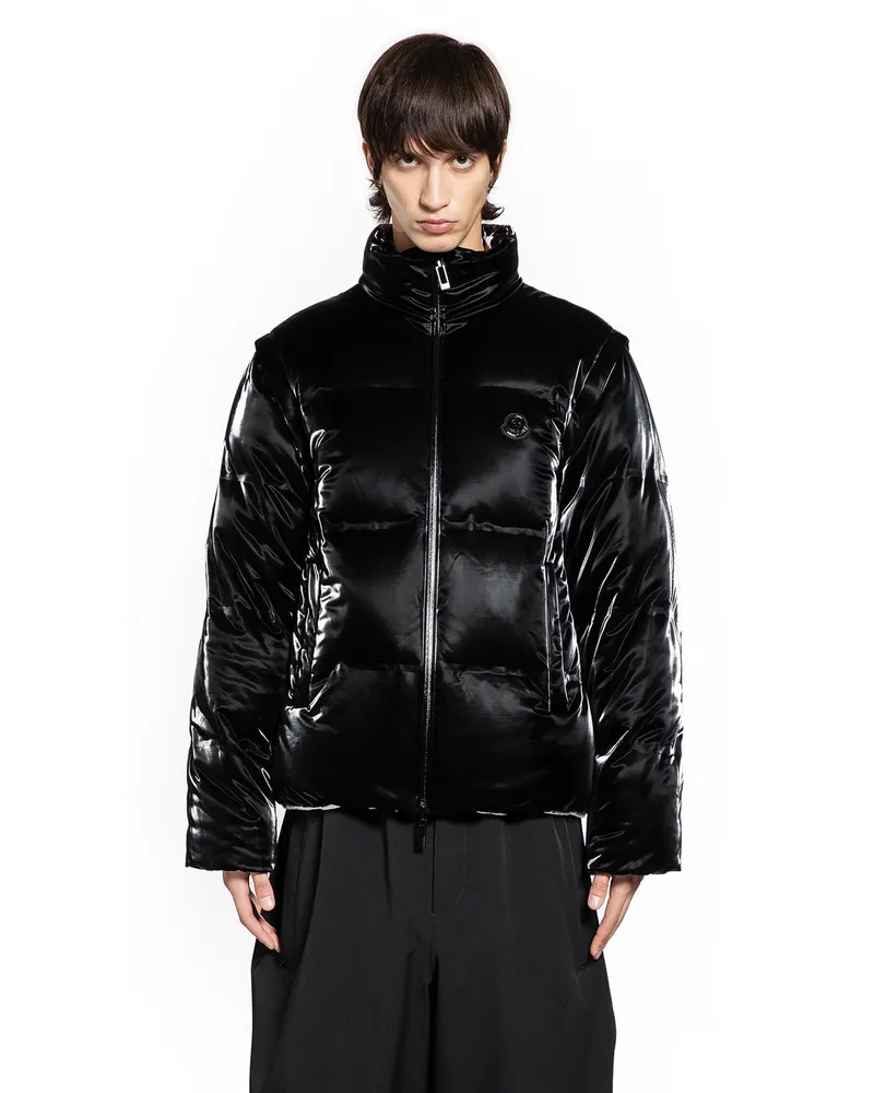 Moncler ASAP Rocky Throttle Reversible Down Jacket Black