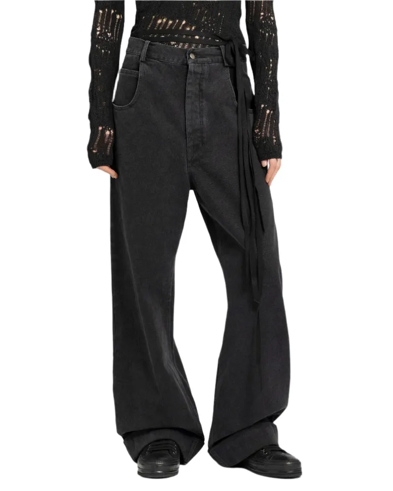 Ann Demeulemeester Kristel 5 Pocket High Comfort Jeans Grey