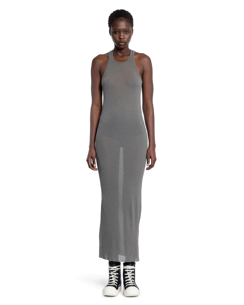 Rick Owens Abito Tank Forever Grey