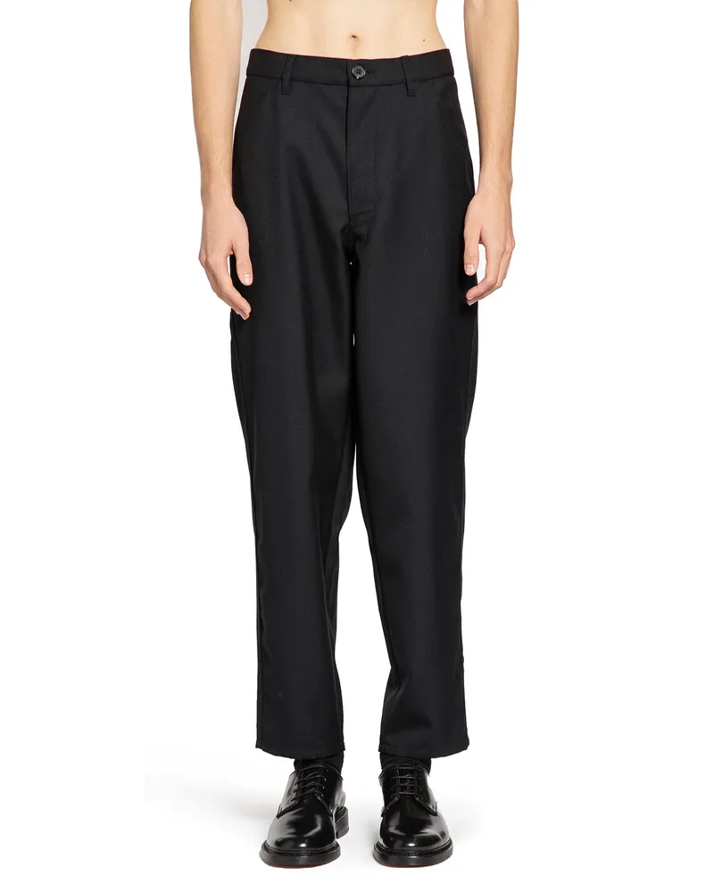 Comme des Garçons Woven Trousers Black