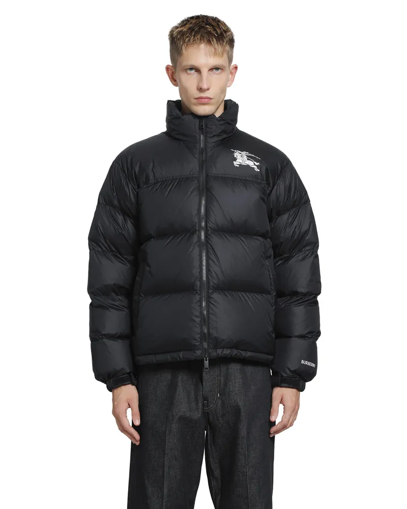 Burberry Highlands Puffer Jacket Black