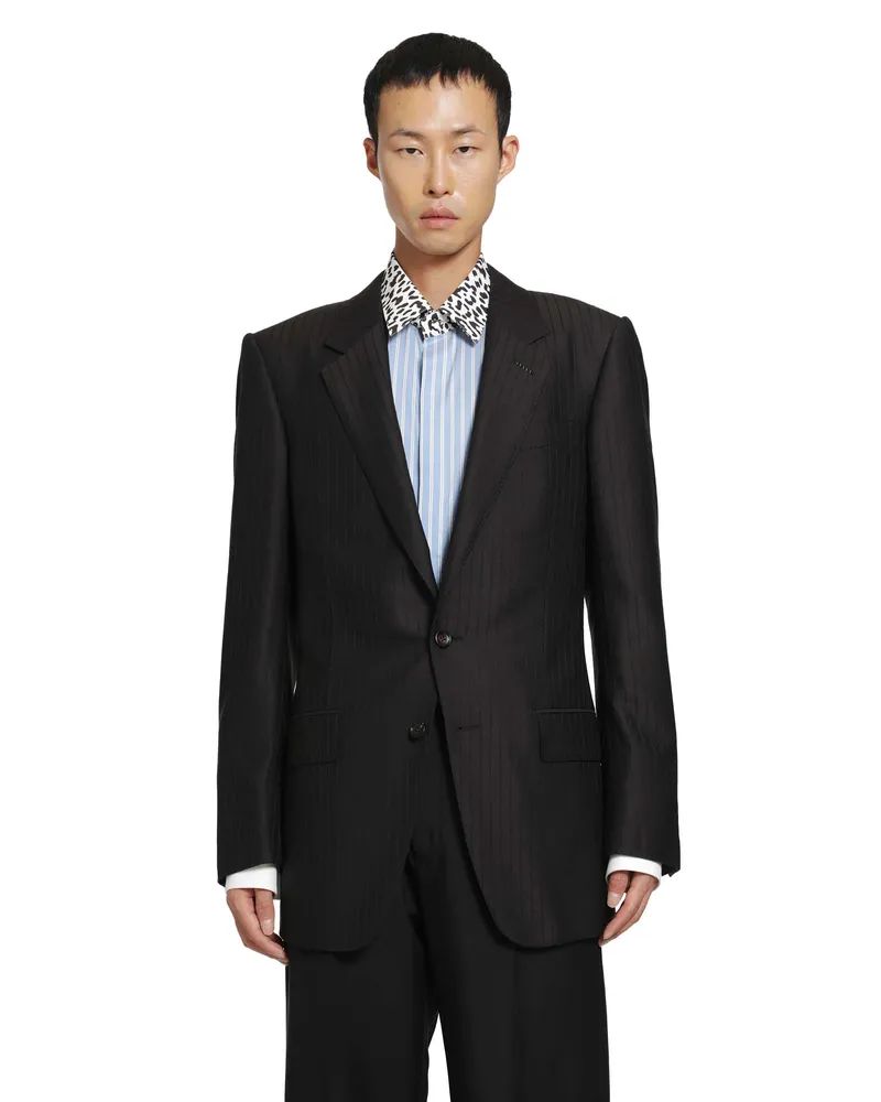 Tom Ford Colbert Blazer Brown