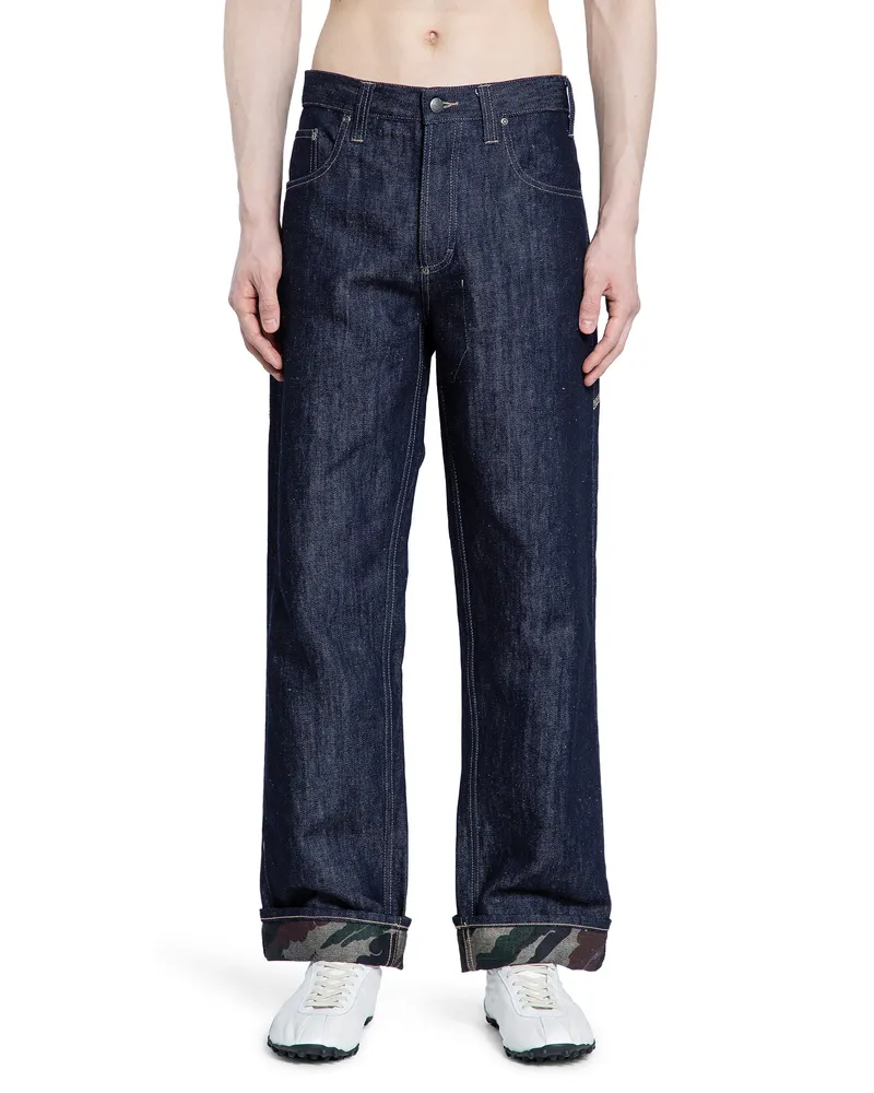 maharishi 6060 Dragon Straight Leg Jeans Blue